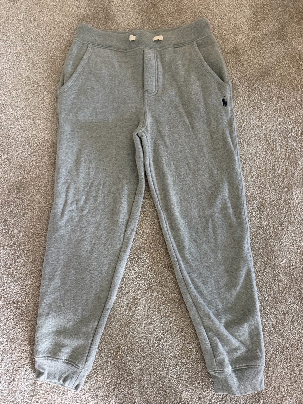 Polo by Ralph Lauren Grey Kids Fleece Joggers 10-12